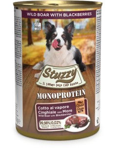 STUZZY JABALÍ MONOPROTEICO PARA PERROS 6 X 400 GR 1 X 400 GR - 2