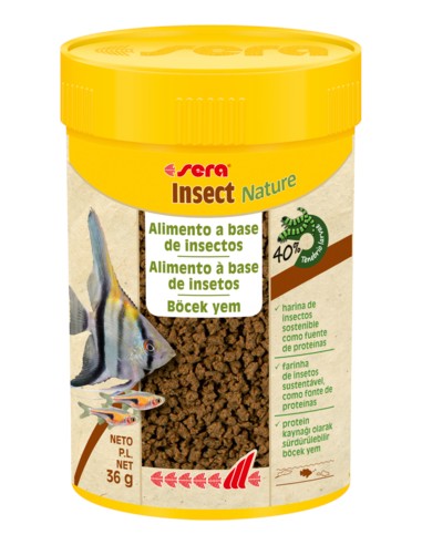 SERA INSECT NATURE 100 ML (36 GR) - 2
