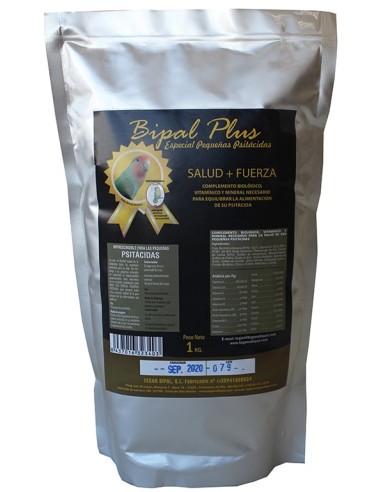 BIPAL PLUS PEQUEÑAS PSITACIDAS 1 KG - 2