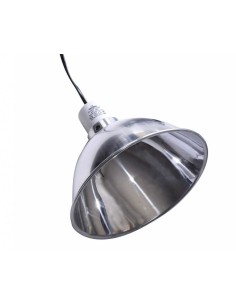 DRAGON TERRARISTIK LÁMPARA DE ALUMINIO ALU CLAMP LAMP PEQUEÑA (Ø 14 CM - MAX 60W) GRANDE (Ø 22 CM - MAX 150W) - 2 2