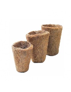 DRAGON TERRARISTIK MACETA DE COCO Ø 9-7 CM 7 CM ALTO Ø 13-8 CM 9 CM ALTO Ø 15-10 CM 11 CM ALTO - 2