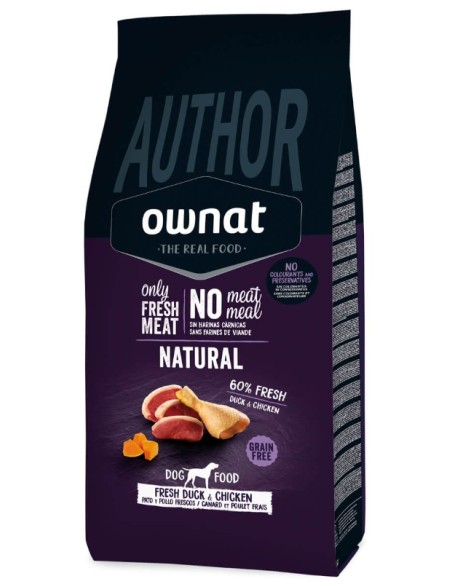 OWNAT AUTHOR FRESH DUCK & CHICKEN 3 KG 10 KG