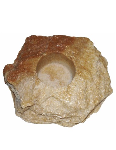 DRAGON TERRARISTIK ROCA SAND PARA GELATINAS DE INSECTOS 10,5 X 9,5 X 2,5 CM SAND STONE - 2