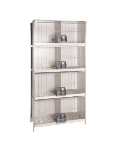 COPELE BATERÍA PALOMAS 4 PISOS 8 DEPARTAMENTOS RESPALDO ALAMBRE RESPALDO CHAPA - 2