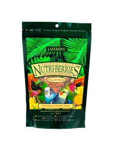 LAFEBER NUTRI-BERRIES FRUTAS TROPICALES PARA NINFAS Y AVES MEDIANAS - 300 GR 300 GR - 2