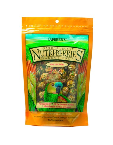 LAFEBER NUTRI-BERRIES JARDÍN VEGETAL PARA LOROS - 284 GR 284 GR - 2