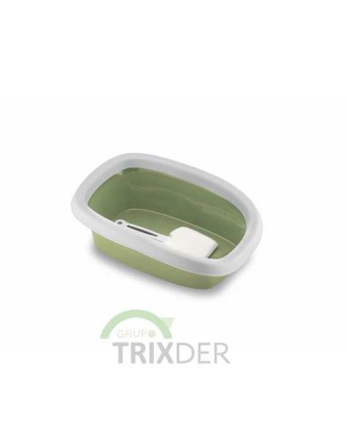 TRIXIE WC GATOS SPRINT 10 31X14X43 CM BLANCO/VERDE PASTEL - 2