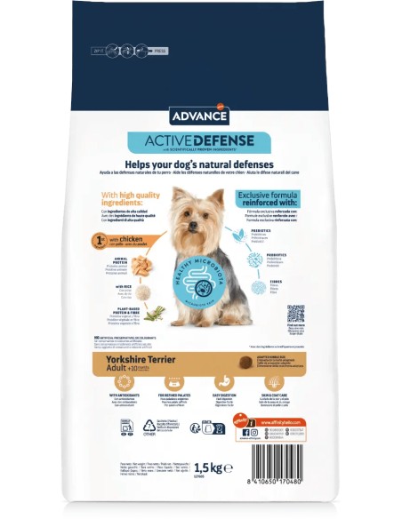 AFFINITY ADVANCE YORKSHIRE TERRIER - 1.5 KG 1.5 KG - 3