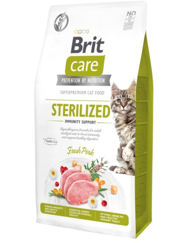 BRIT CARE CAT GRAIN FREE STERILIZED IMMUNITY SUPPORT - 400 GR 400 GR