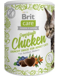 BRIT CARE CAT SNACK SUPERFRUITS CHICKEN - 100 GR 100 GR - 2