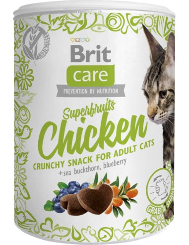 BRIT CARE CAT SNACK SUPERFRUITS CHICKEN - 100 GR 100 GR - 2