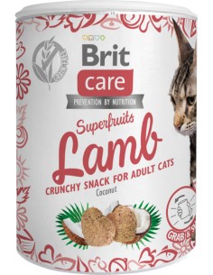 BRIT CARE CAT SNACK SUPERFRUITS LAMB - 100 GR 100 GR - 2