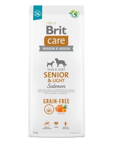 BRIT CARE DOG GRAIN-FREE SENIOR & LIGHT 3 KG 12 KG 1 KG - 2