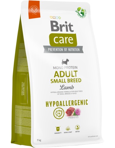 BRIT CARE DOG HYPOALLERGENIC ADULT SMALL BREED 3 KG 1 KG 7 KG - 2