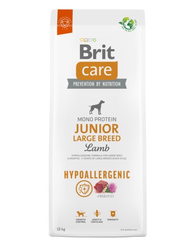 BRIT CARE DOG HYPOALLERGENIC JUNIOR LARGE BREED 3 KG 12 KG 1 KG - 2