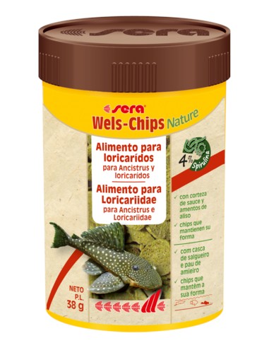 SERA WELS-CHIPS NATURE 100 ML (38 GR) - 2