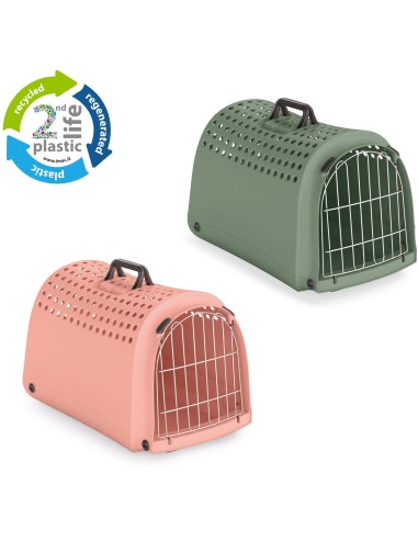 IMAC TRANSPORTIN LINUS SECOND LIFE - 52,5 X 32 X 34,5 CM VERDE 52 5 X 32 X 34 5 CM 52 5 X 32 X 34 5 CM CORAL - 2