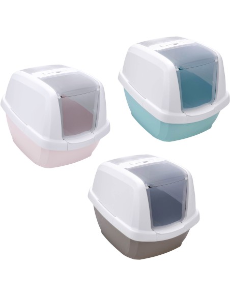 IMAC CASETA HIGIENICA GATO MADDY - 65 X 47,5 X 47,5 CM NEGRO AZUL MARRÓN ROSA 65 X 47 5 X 47 5 CM 65 X 47 5 X 47 5 CM 65 X - 2