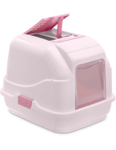 IMAC CASETA HIGIENICA GATO EASY CAT - 50 X 40 X 40 CM ROSA 50 X 40 X 40 CM - 2