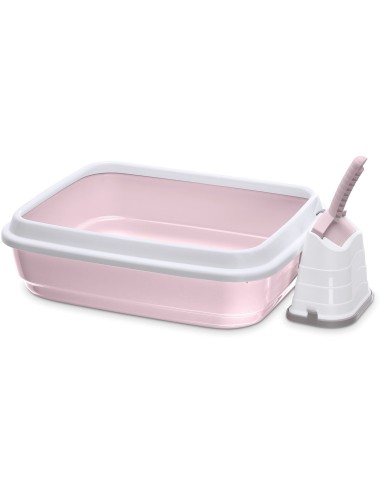 IMAC BANDEJA HIGIENICA CON PALA DUO - 59 X 47 X 28 CM ROSA 59 X 40 X 28 CM - 2