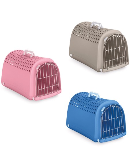 IMAC TRANSPORTIN LINUS - 52,5 X 32 X 34,5 CM GRIS AZUL ROSA 52 5 X 32 X 34 5 CM 52 5 X 32 X 34 5 CM 52 5 X 32 X 34 5 CM - 2