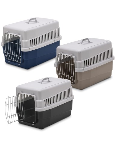 IMAC TRANSPORTÍN CARRY 60 - 60 X 40 X 40 CM GRIS NEGRO AZUL 60 X 40 X 40 CM 60 X 40 X 40 CM 60 X 40 X 40 CM - 2