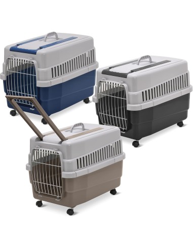 IMAC TRANSPORTÍN KIM 60 - 60 X 40 X 45 CM GRIS NEGRO AZUL 60 X 40 X 45 CM 60 X 40 X 45 CM 60 X 40 X 45 CM - 2