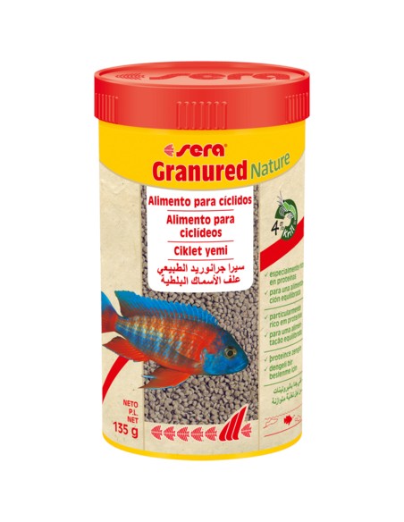 SERA GRANURED NATURE 250 ML (135 GR) - 2