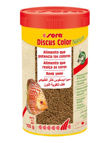 SERA DISCUS COLOR NATURE - 250 ML (105 GR) 250 ML (105 GR) - 2