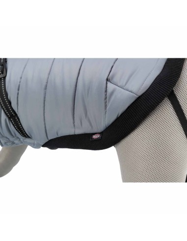 TRIXIE ABRIGO PONTIS GRIS CON ARNÉS XS (30 CM) S (40 CM) M (45 CM) S (33 CM) S (36 CM) XXS (24 CM) XS (27 CM) - 2