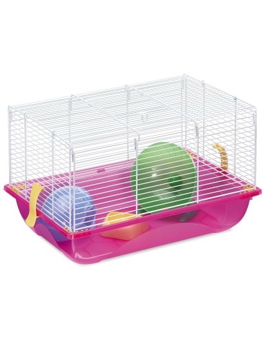 IMAC JAULA HÁMSTER CRICETI 2 MIX COLOR - 45 X 30,5 X 29 CM 45 X 30 5 X 29 CM - 3