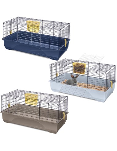 IMAC JAULA ROEDORES EASY 100 MIX COLOR - 100 X 54,5 X 45 CM 100 X 54 5 X 45 CM - 5