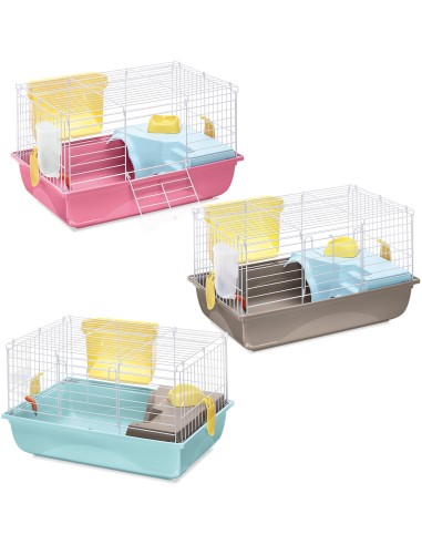 IMAC JAULA ROEDORES RONNY 60 MIX COLOR - 60,5 X 40,5 X 36 CM 60 5 X 40 5 X 36 CM - 5