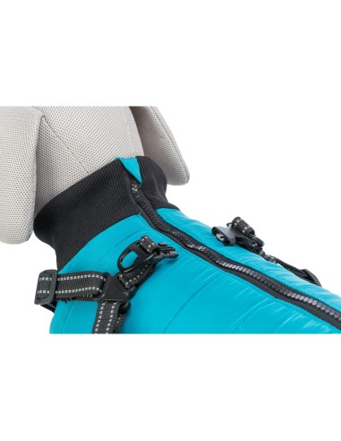 TRIXIE ABRIGO PONTIS AGUAMARINA CON ARNÉS XS (30 CM) S (40 CM) M (45 CM) S (33 CM) S (36 CM) XXS (24 CM) XS (27 CM) - 2