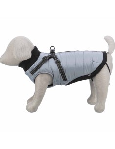 TRIXIE ABRIGO PONTIS GRIS CON ARNÉS XS (30 CM) S (40 CM) M (45 CM) S (33 CM) S (36 CM) XXS (24 CM) XS (27 CM) - 6 2