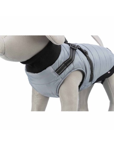 TRIXIE ABRIGO PONTIS GRIS CON ARNÉS XS (30 CM) S (40 CM) M (45 CM) S (33 CM) S (36 CM) XXS (24 CM) XS (27 CM) - 9