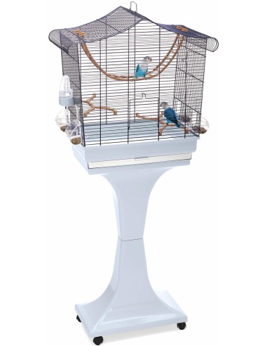 IMAC JAULA PAJAROS SOFIA AZUL - 62,5 X 33 X 61-132 CM 62 5 X 33 X 61-132 CM - 2