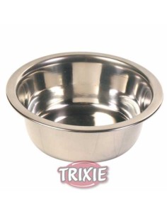 TRIXIE COMEDERO ACERO INOX Ø10 CM / 200 ML Ø12 CM / 450 ML Ø15 CM / 750 ML Ø21 CM / 1 4 LITROS Ø20 CM / 1 8 LITROS Ø24 CM  - 2