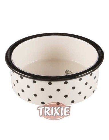 TRIXIE COMEDERO CERÁMICO ZENTANGLE Ø12 CM / 300 ML - 2