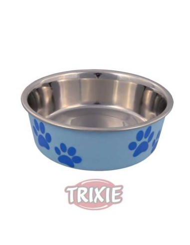 TRIXIE COMEDERO ACERO INOX RECUBIERTO PLÁSTICO Ø12 CM / 250 ML - 2