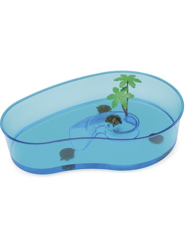 IMAC PECERA TORTUGAS VIRGOLA - 40 X 27,5 X 9,5 CM 40 X 27 5 X 9 5 CM - 2