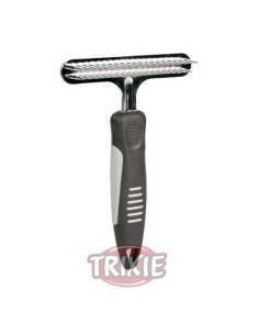 TRIXIE RASTRILLO METÁLICO 2 FILAS FINO FINO (11 X 15 CM) - 2