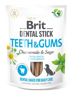 BRIT DENTAL STICK TEETH & GUMS CHAMOILE - 251 GR 251 GR - 2