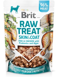 BRIT RAW TREAT SKIN & COAT FISH - 40 GR 40 GR - 2