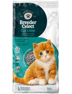 FIBRECYCLE CAT-LITTER PAPEL RECICLADO 10 LITROS - 2