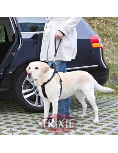 TRIXIE CORREA CORTA UNIVERSAL DE SEGURIDAD NEGRO 27 CM / 45 MM - 2 2