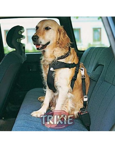 TRIXIE ARNÉS CON CINTURÓN DE SEGURIDAD XS (20-50 CM) S (30-60 CM) M (50-70 CM) L (70-90 CM) XL (80-110 CM) - 2