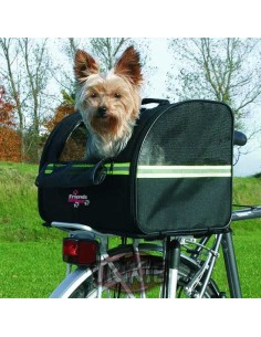 TRIXIE TRANSPORTÍN TRASERO BICIS NEGRO 35 X 28 X 29 CM - 2