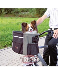 TRIXIE CESTA BICICLETAS GRIS / NEGRO 38 X 27 X 28 CM - 2