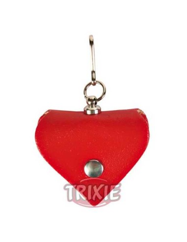 TRIXIE PORTADIRECCIONES CORAZÓN PIEL ROJO - 2